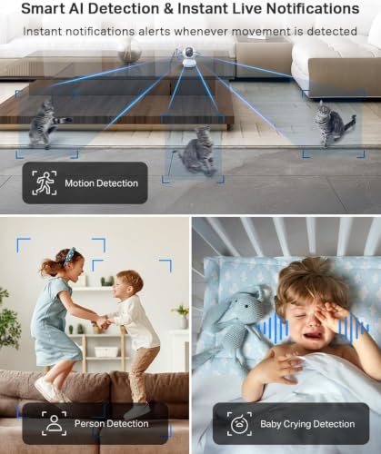TP-Link Tapo TC70 Pan/Tilt Indoor Wi-Fi Camera