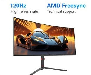 UltraWide Curved Monitor for Work, Gaming & Desk setups