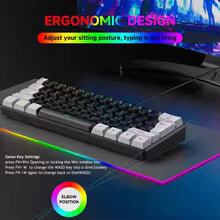 Portable Wired Mini Mechanical Keyboard K61 - RGB Lighting