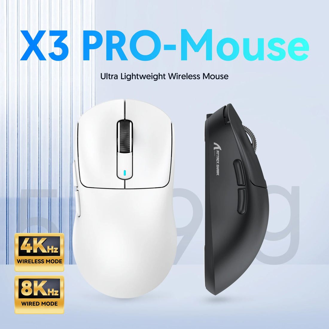 Tri-Mode Wireless Gaming Mouse