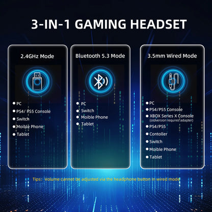 Ares L80 Pro Wireless Gaming Headset