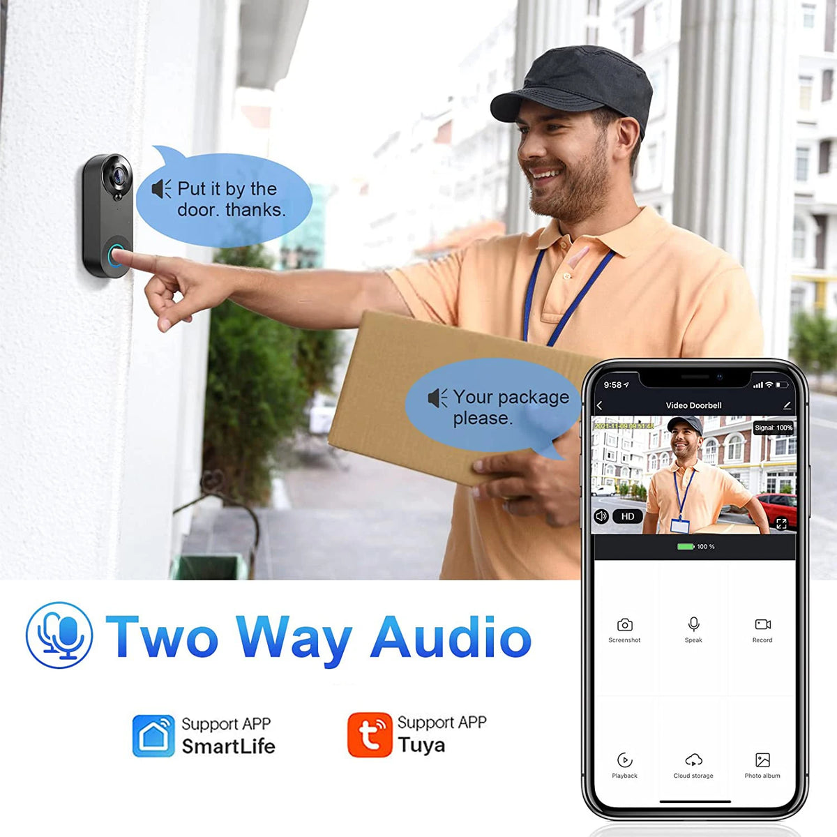 Ares VisionGuard WiFi Doorbell