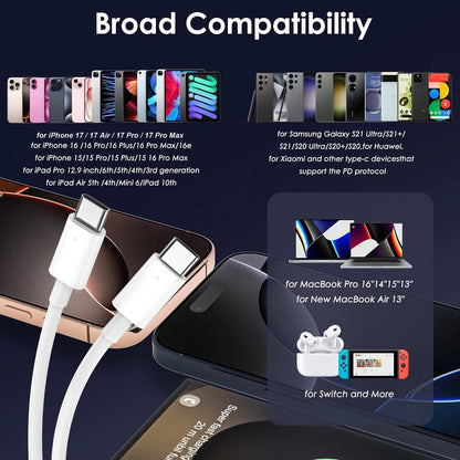 60W USB-C Fast Charging Cable