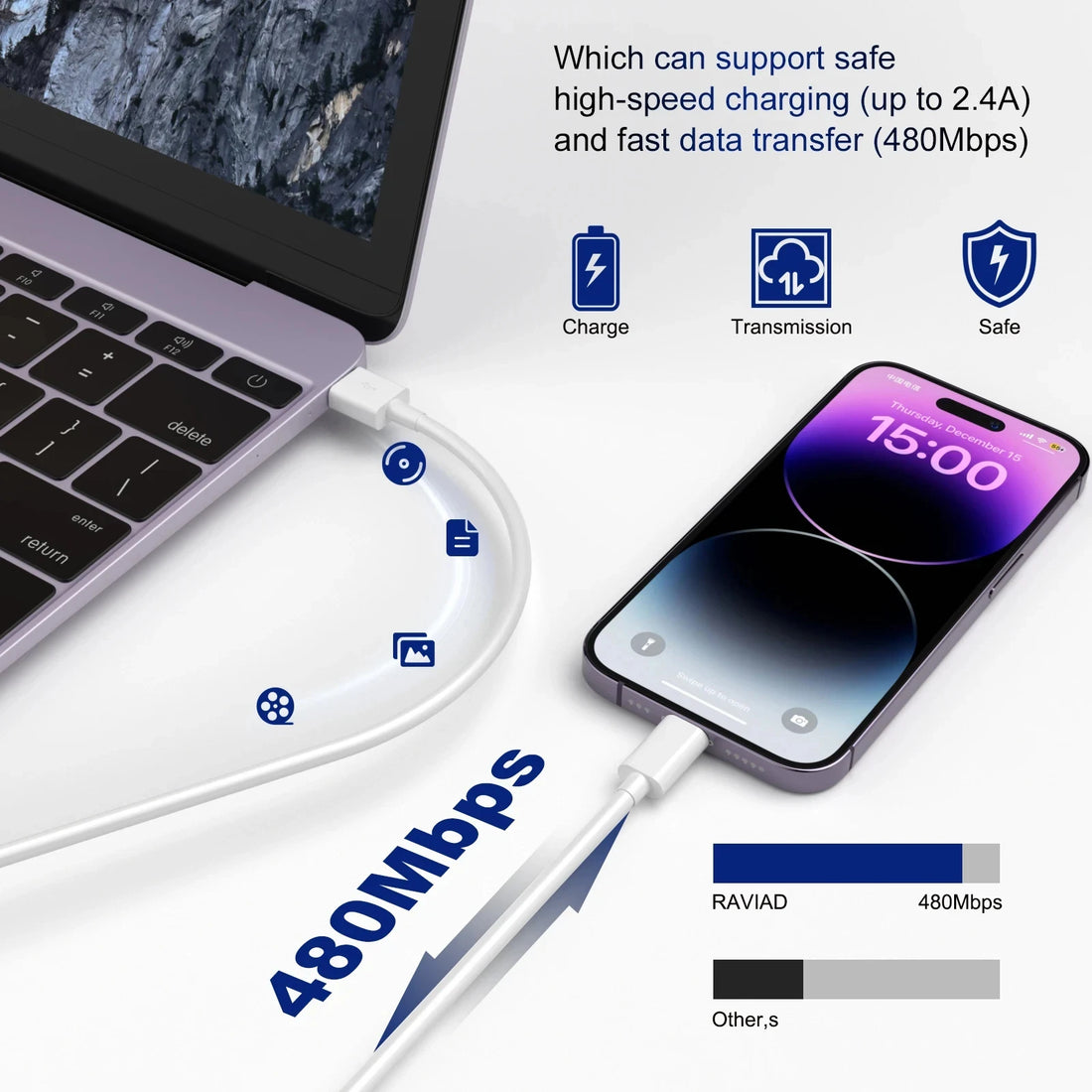 Fast Lightning Charging Cable for iPhone