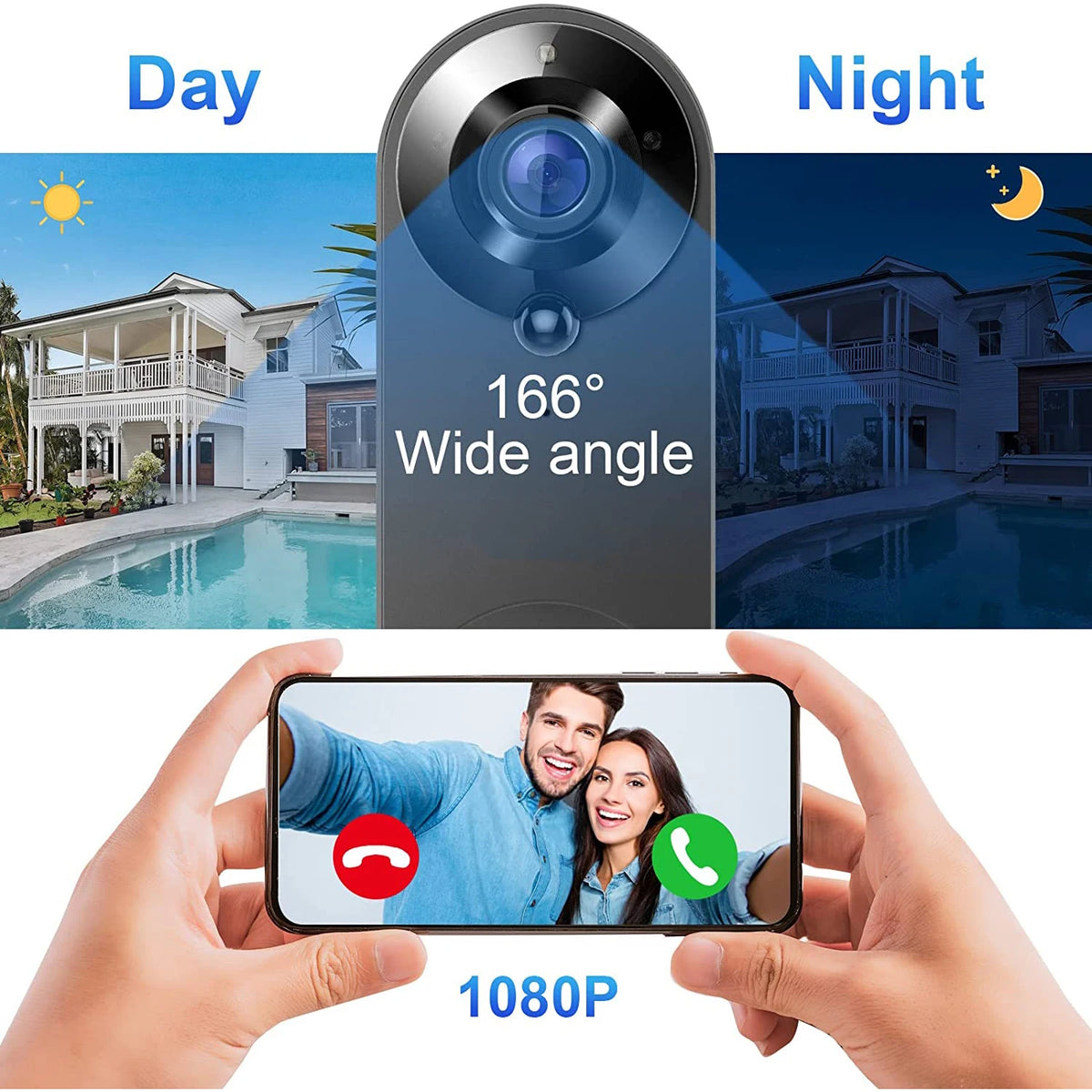 Ares VisionGuard WiFi Doorbell