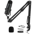 Haomuren Professional USB Streaming Podcast PC Microphone Studio Cardioid Condenser Mic Kit with Boom Arm For Recording YouTube - image 1
