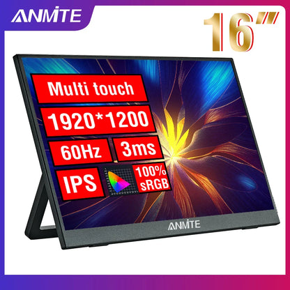Anmite 16-Inch Portable 1200P HDR Monitor