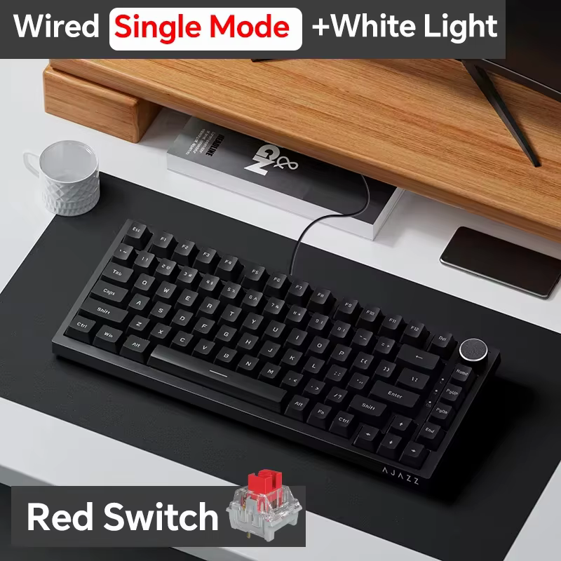 AJAZZ AK820 / AK820 Pro Wireless Mechanical Keyboard