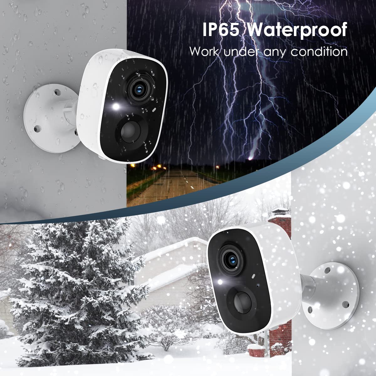 GMK CG6 2K Wireless Outdoor Camera 4-Pack