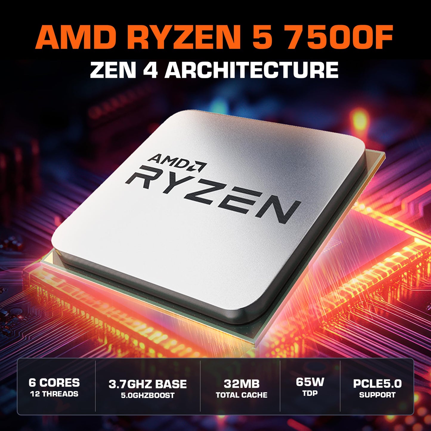 Aftershock Chamber RTX 5070 Gaming PC
