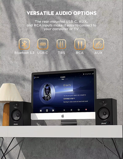 Ohayo 60W Bluetooth 5.3 Desktop Speakers