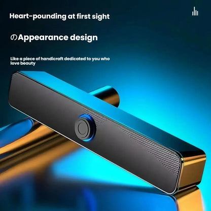 Focabo USB PC Soundbar with Bluetooth Option