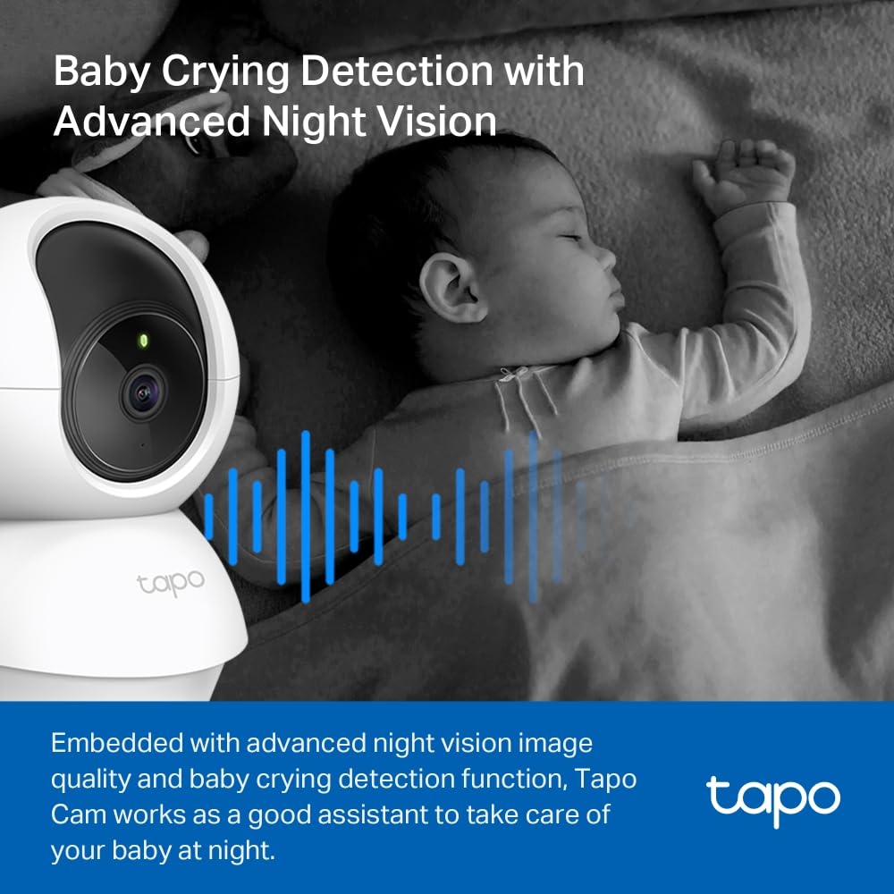 TP-Link Tapo TC70 Pan/Tilt Indoor Wi-Fi Camera