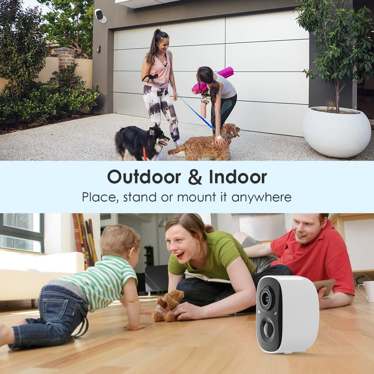 GMK CG6 2K Wireless Outdoor Camera 4-Pack