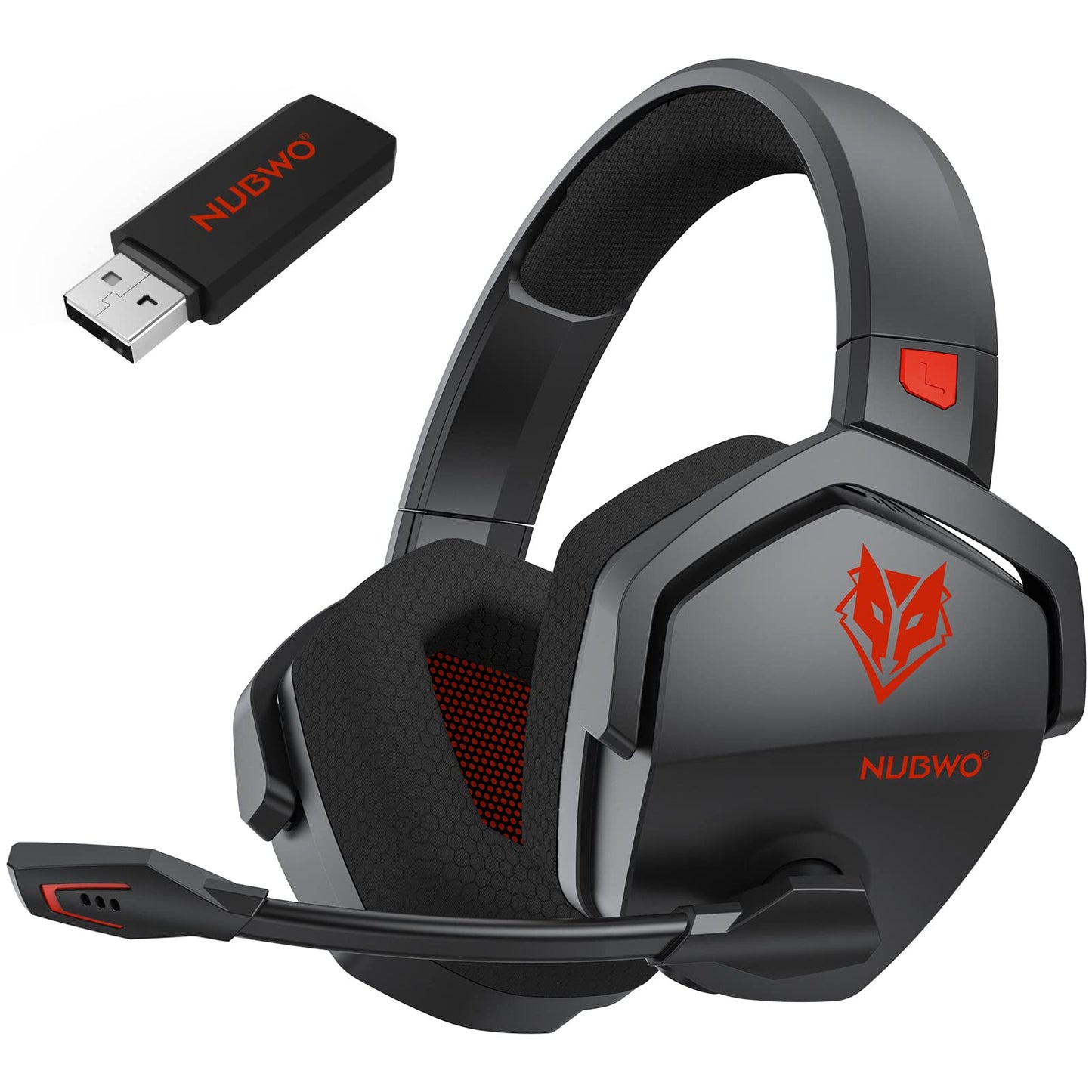 NUBWO G06 Wireless Gaming Headset with Mic