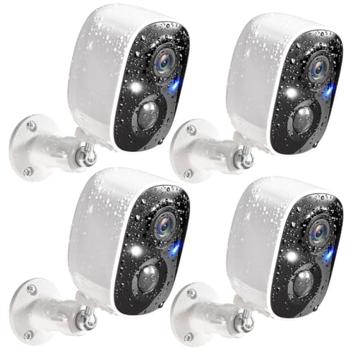 GMK CG6 2K Wireless Outdoor Camera 4-Pack