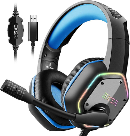 EKSA E1000 USB Gaming Headset with Mic