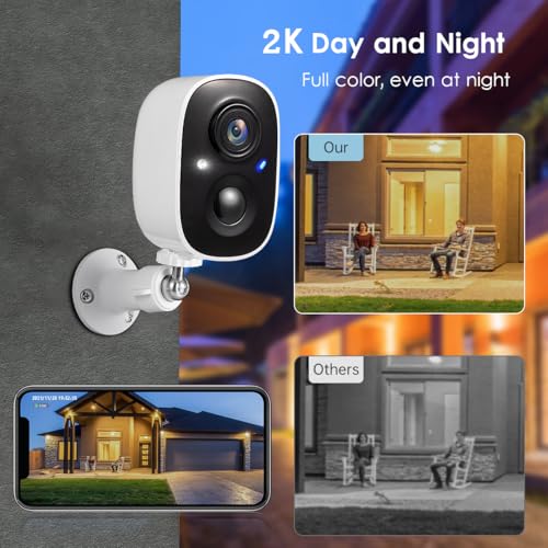 GMK CG6 2K Wireless Outdoor Camera 4-Pack
