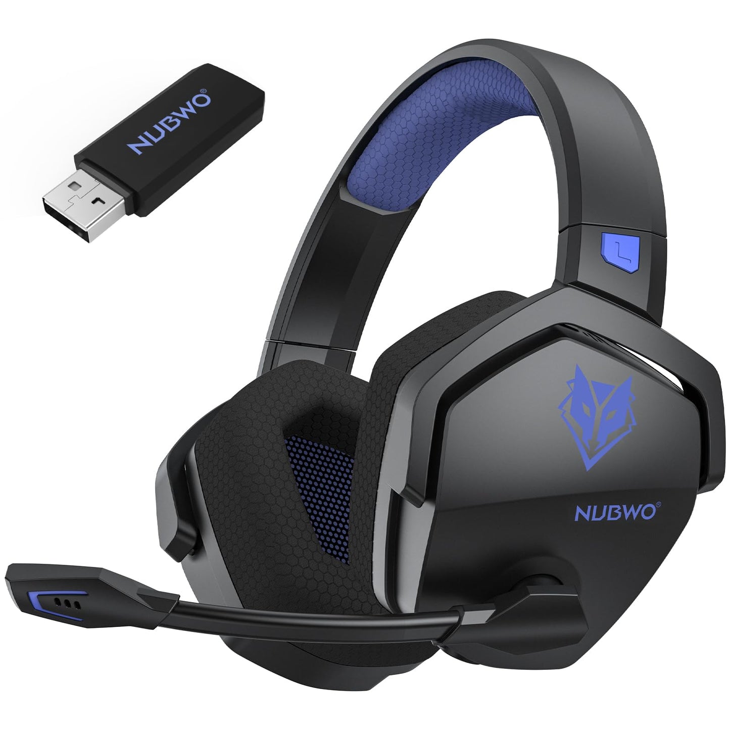 NUBWO G06 Wireless Gaming Headset with Mic