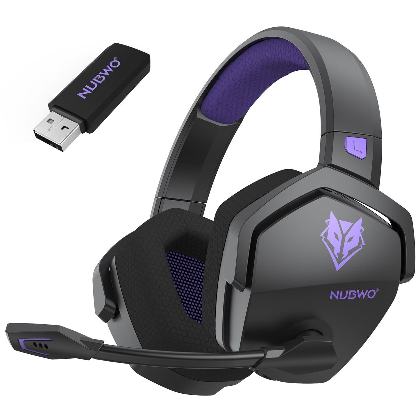NUBWO G06 Wireless Gaming Headset with Mic