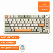 AJAZZ AK820 / AK820 Pro Wireless Mechanical Keyboard