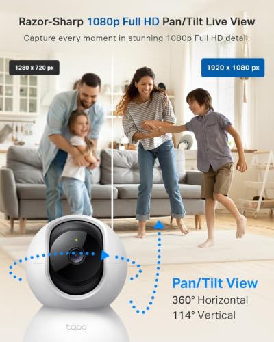 TP-Link Tapo TC70 Pan/Tilt Indoor Wi-Fi Camera