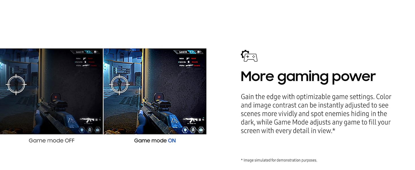 Samsung 27" Essential S3 (S36GD) Series FHD 1800R Curved Computer Monitor | 100Hz, Game Mode, Advanced Eye Comfort, HDMI and D-sub Ports (LS27D366GANXZA)
