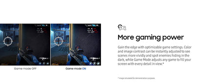 Samsung 27" Essential S3 (S36GD) Series FHD 1800R Curved Computer Monitor | 100Hz, Game Mode, Advanced Eye Comfort, HDMI and D-sub Ports (LS27D366GANXZA)